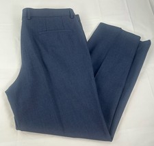 Hugo Boss Dress Pants Men’s 38X30 Slim Fit Blue Wool Trousers H-Genius-MM-214