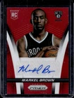2014-15 Panini Prizm Markel Brown Auto Autograph RC Prizm Red #/199 Nets Rookie