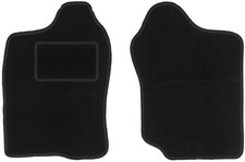 Fußmatten Automatten Vorne Velours Schwarz für Suzuki Jimny 1998-2007