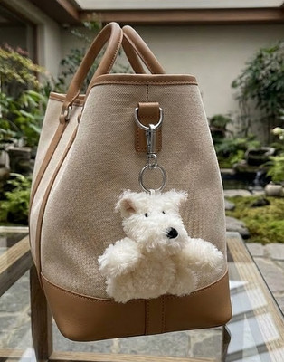 Jellycat Munro Scottie Dog Plush Bag Charm Keychain NWT White Cute Gift 2026