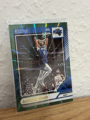 2024-25 Donruss Basketball Anthony Black Holo Green Laser Orlando Magic #60