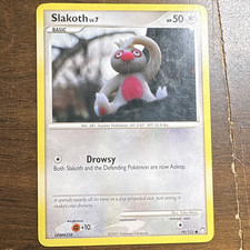 Pokemon TCG Slakoth 99/123 Mysterious Treasures 50 HP Basic Common Regular EN on eBay