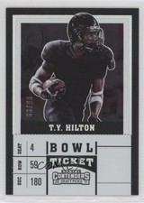 2017 Panini Contenders Draft Picks Bowl Ticket 63/99 TY Hilton #90 4l3