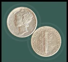 1939-S - 10c Mercury Dime - Silver - KM# 140 - Very Fine - Low Mintage