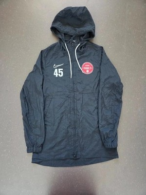 Nike Team Eastside Thorns Fc Jacke Vintage 2010s Made in Vietnam Winddicht Schwarz