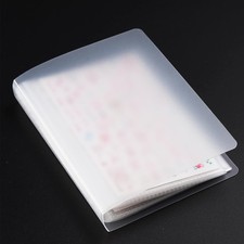 Transparent Sticker Storage Book 40 Slot Empty Display Album Binder Holder for