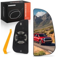 Lower Mirror Glass - Compatible with 2009-2024 Dodge Ram Right Passenger Side