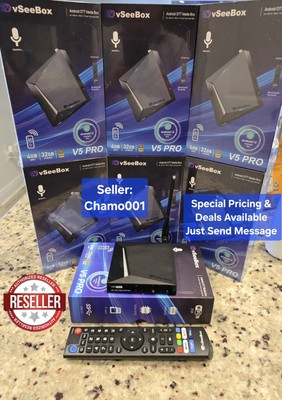 2025 VSeeBox V5Pro, 7Day Playback, 4/32Gb, New Sealed & Latest Model, Android 12