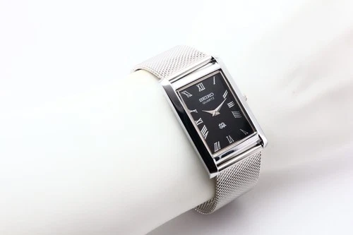 Vintage Seiko Slim Tank Quartz Men's Watch, Gentleman’s Choice - FREE SHIPPING