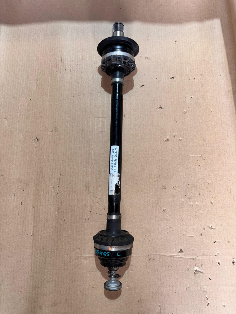 BMW 4 SERIES G22 M440IX B58 REAR LEFT OUTPUT SHAFT DRIVE AXLE OEM