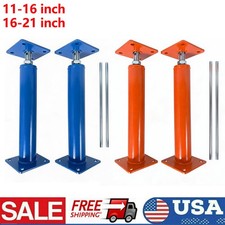 2Pack House Floor Jacks for Leveling 5T Capacity Adjustable Height 11-16/16"-21"