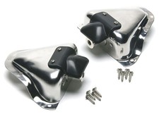 Türschließbolzen Set links und rechts Edelstahl Türe Jeep CJ Wrangler YJ 82-95