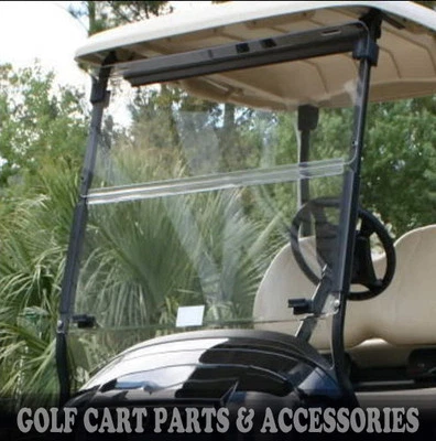 GOLFCO Club Car Precedent Clear Windshield 2004-UP *RETURNED WINDSHIELDS*