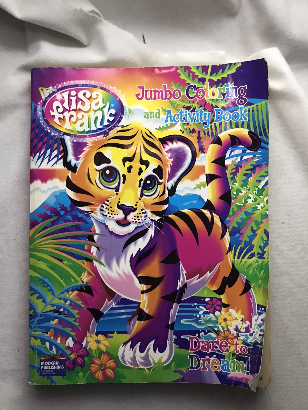 Lisa Frank JUMBO COLORING & ACTIVITY BOOK Dare To Dream | eBay