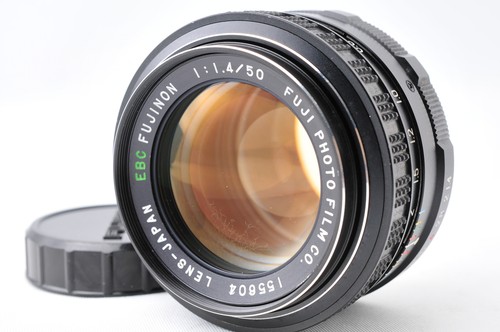 Objectif EBC Fujinon 50mm F/1.4 – Monture M42 à Vis – Vintage Japon 1975 – Très Bon état