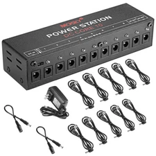 Guitar Effect Pedal Power Supply Station 10 Isolated Outputs for 9V 12V 18V New