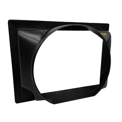 DOMINATOR RACING DOM555 Street Stock Radiator Fan Shroud Black 31-27 X 19 X 8''