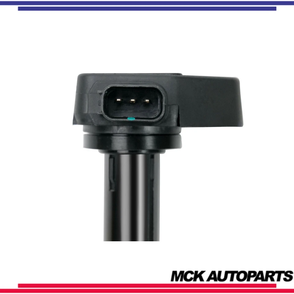 6x Bobina de encendido y 6x Bujía DENSO para Honda Accord Acura Foto 2 de 4