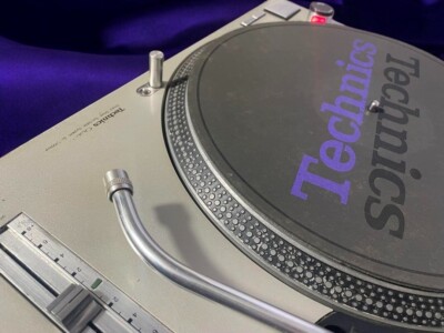 Technics SL-1200MK2 Silver DJ Turntable No Dust Cover,Cartridge