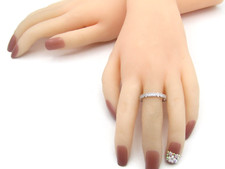 4mm ORNATE DESIGN GEOMETRIC BAND RING Sterling Silver 925 Size 9 NWOT RG16