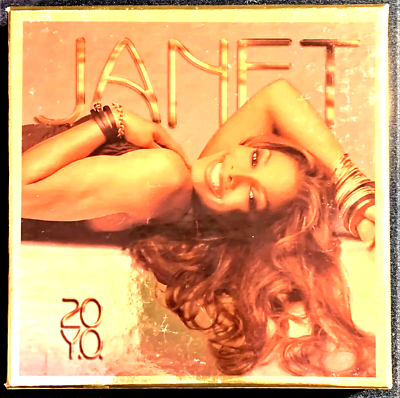 20 Y.O. The Project by Janet Jackson (CD/DVD Box Set w/ Bonus Book