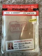 Unsolved Case Files Harmony Ashcroft Cold Case A03-05081998