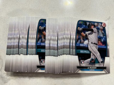 Lot (52) JJ BLEDAY Marlins 2023 Bowman Baseball base rookie card #33