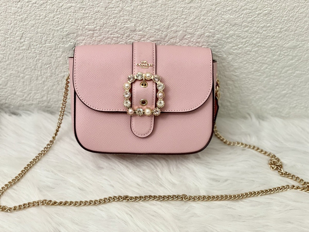 coachピンク スパンコール バック COACH コーチ ポピー 2way ショルダーバッグ スパンコール
