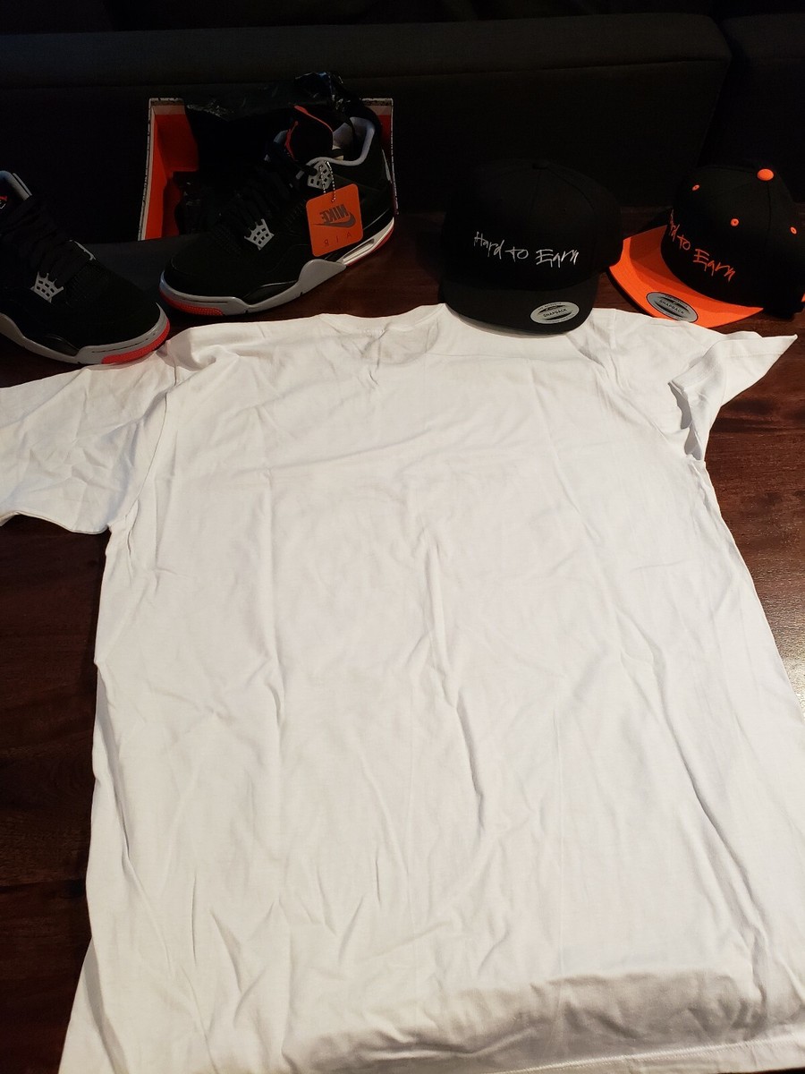 T-Shirt Gang Starr Hard To Earn 25 Ans - Hip-Hop Classique - Taille XL - Orange