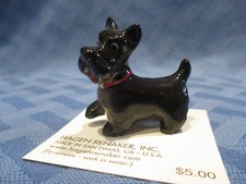 Hagen Renaker Miniature, Scottie Terrier Dog, # 856, Made in USA