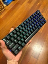 Redragon Draconic Pro K530 RGB Wired Gaming Keyboard! Red Switches! Open Box