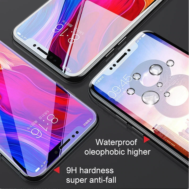 For Samsung Galaxy S8 S9 Plus S7 Edge Full Cover Tempered Glass Screen Protector — 第 2/4 张图片