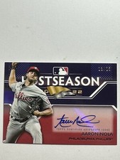 2023 Topps Aaron Nola Auto 13/25 Postseason Performance Phillies #PPA-AN