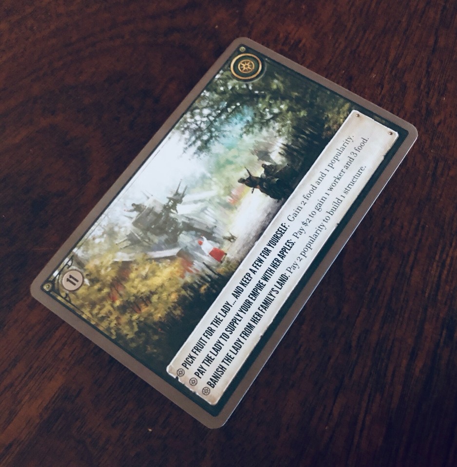 Scythe | Encounter Card #11 | Official Replacement/Extra Game Piece | eBay