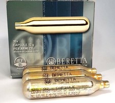 10 capsule BERETTA CO2 4,5 mm .177 BOMBOLETTE RICARICA CO 2