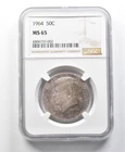 1964 Kennedy Half Dollar MS65 NGC Beautifully Toned *8599