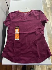 Scrubstar Core Essentials Women's Medical Nurse Solid Color Scrub Top Size S