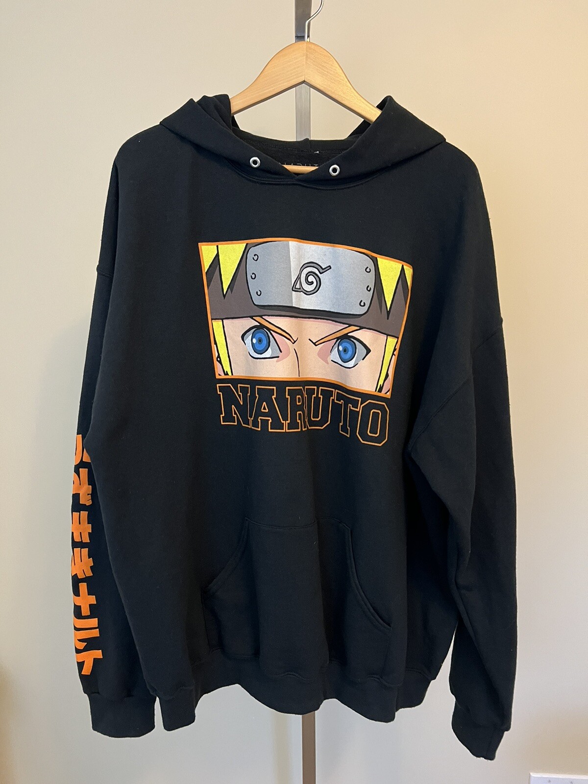 NARUTO Shippuden Collection Anime Black Hoodie Sweats… Gem