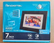PanDigital- Digital Photo Frame-7 Inch- Stores up to 4000 images