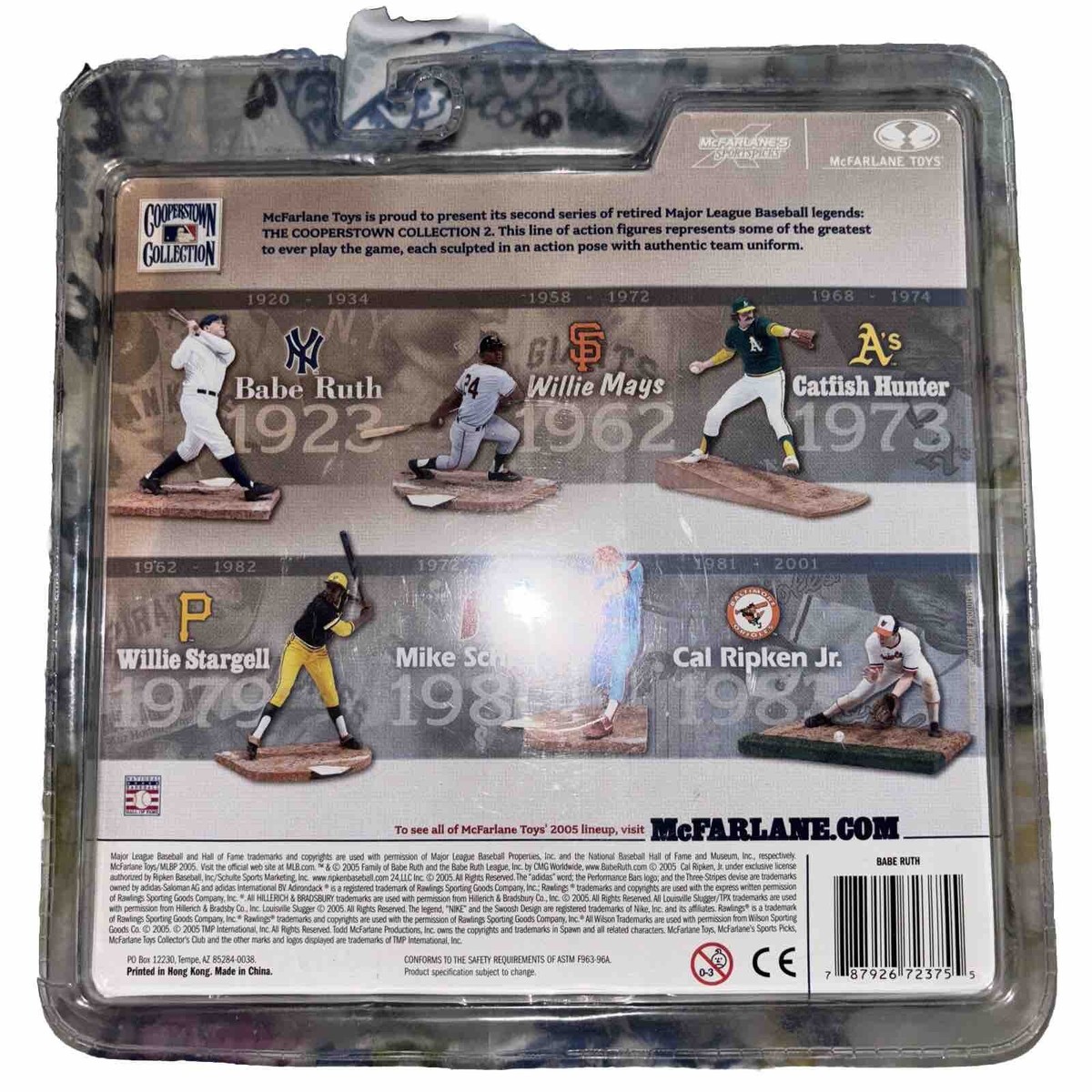【McFARLANE'S】Babe Ruth & Nolan Ryan セット McFARLANE'S】Babe Ruth & Nolan Ryan セット