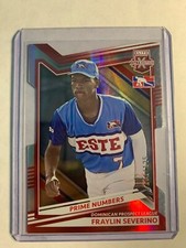 2022 Panini Elite Extra Edition Prime Numbers Die-Cut #D /125 Fraylin Severino