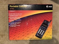 Portable Cellular AT T 3740 Telephone 1996