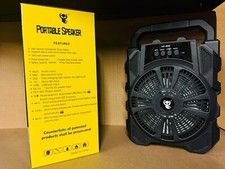Porable Bluetooth Speaker with FM, Light,5W Power