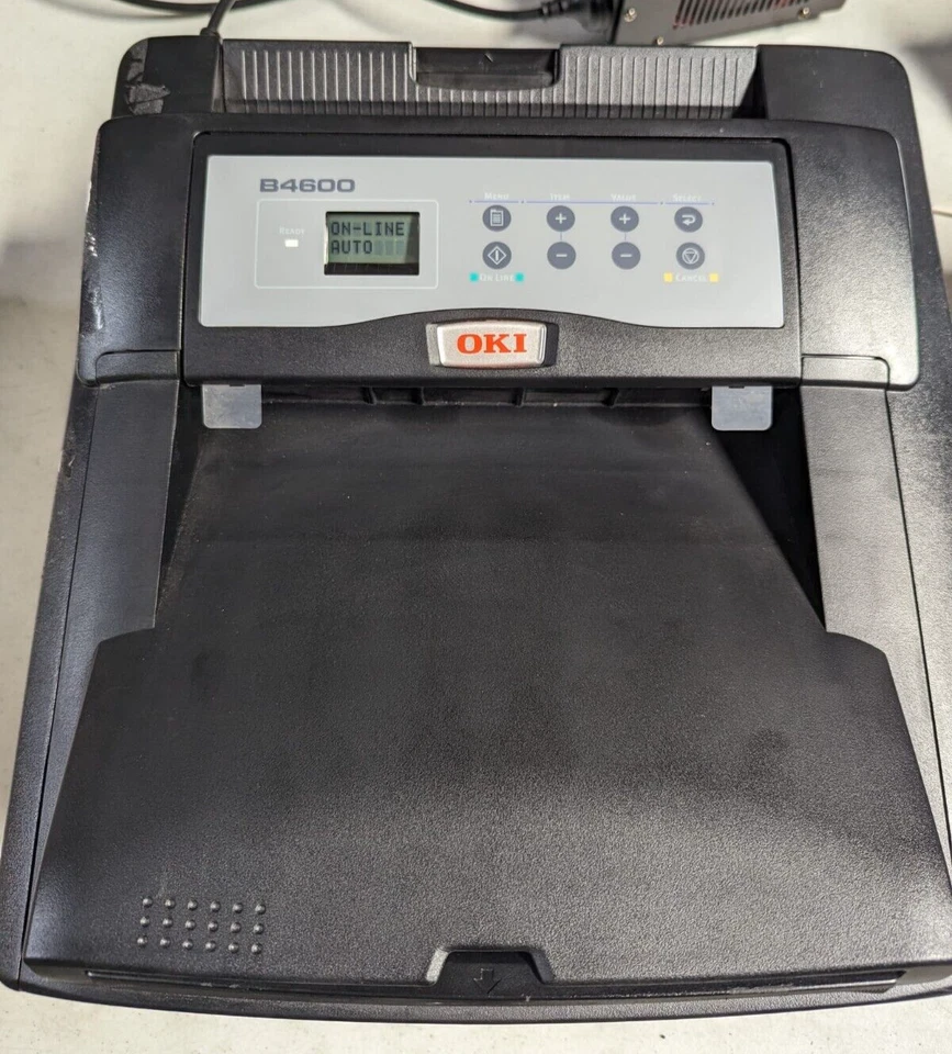Okidata OKI B4600N Black Digital LED Monochrome 62446601 - Image 2 of 4