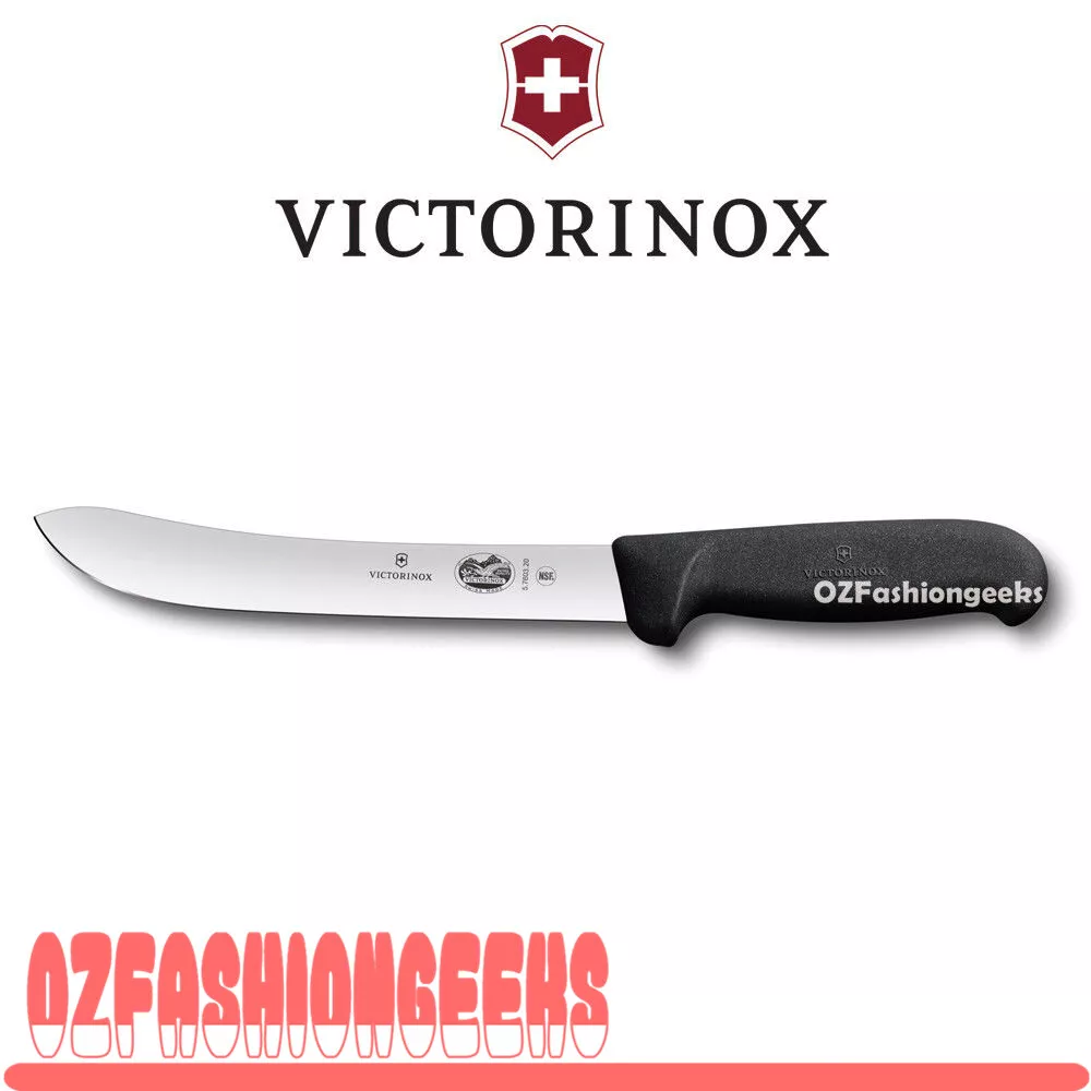 Victorinox fibrox butcher knife clearance