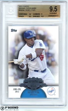 Yasiel Puig BGS 9.5: 2013 Topps Making Their Mark Rookie Insert Card POP 7