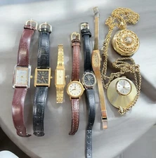 VTG LOT Women’s Wrist Watch Seiko Citizen Anchron Timex Pulsar Embassy Estate