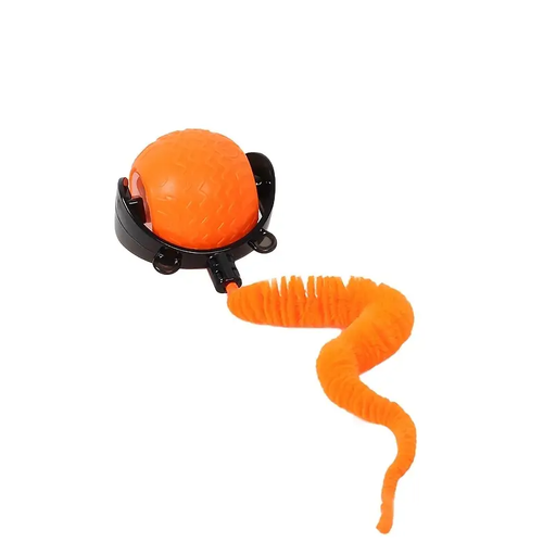 Interaktiver Katzenspielzeug Ball USB Wiederaufladbar mit Schwanz Smart Motion Haustierspielzeug Indoor - Bild 15 von 18
