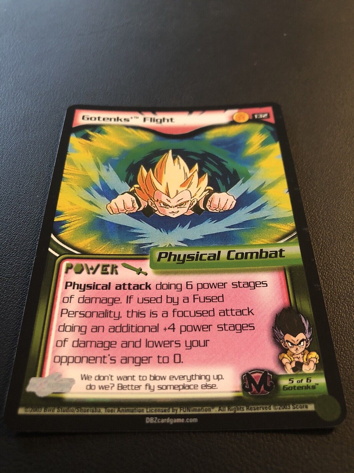 2023 CARD DRAGON BALL Z5 #073 MAJIN BOO vs GOTENKS TCG PERU