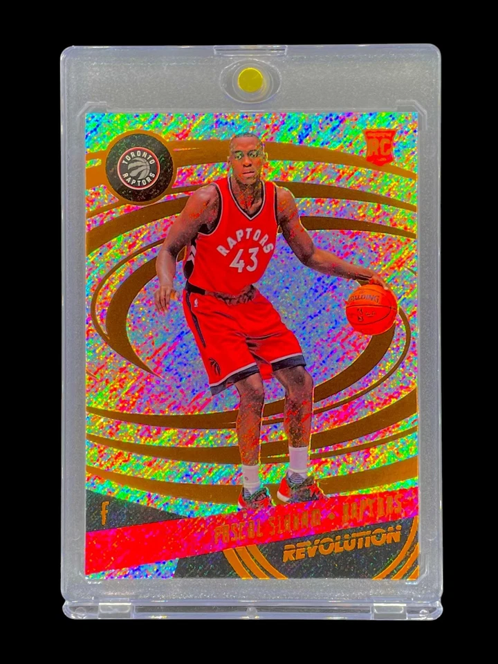 PASCAL SIAKAM ROOKIE SHIMMER REFRATOR HOLO Silver Swirlorama RC 2016-17 PACERS - Imagem 2 de 4